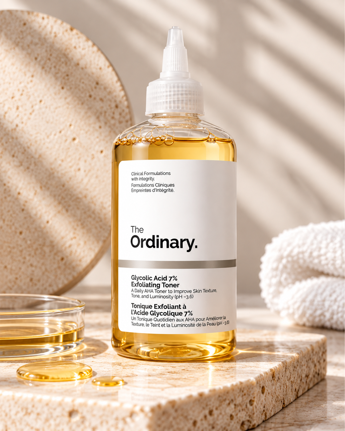 THE ORDINARY ÁCIDO GLICÓLICO 7% – TÓNICO EXFOLIANTE 240 ML