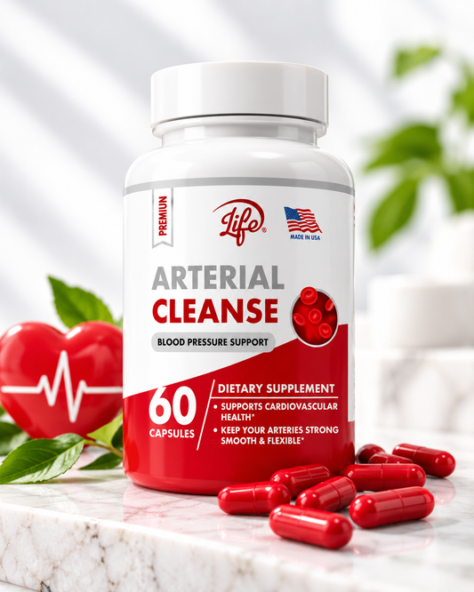 ARTERIAL CLEANSE – SUPLEMENTO PARA LA SALUD CARDIOVASCULAR X 60 CÁPSULAS