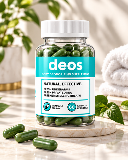 DEOS – SUPLEMENTO DESODORIZANTE INTERNO X 60 CÁPSULAS