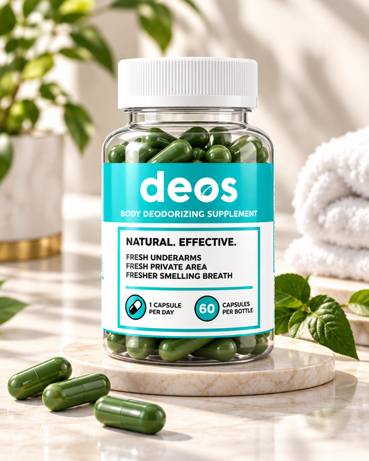 DEOS – SUPLEMENTO DESODORIZANTE INTERNO X 60 CÁPSULAS