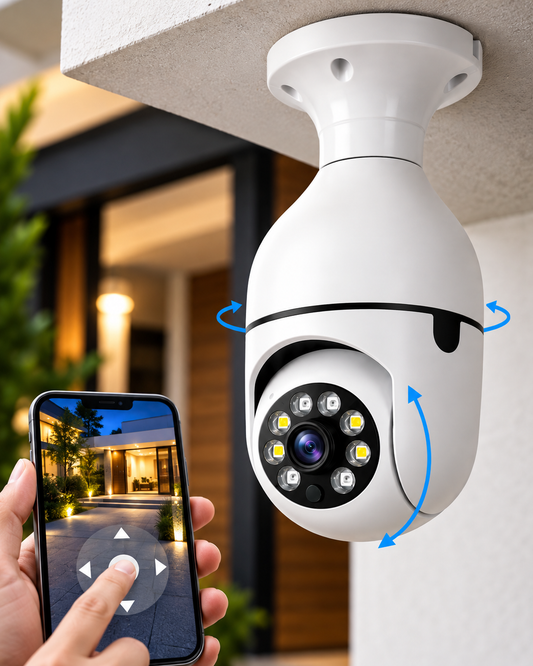 CAMARA DE SEGURIDAD TIPO BOMBILLO
