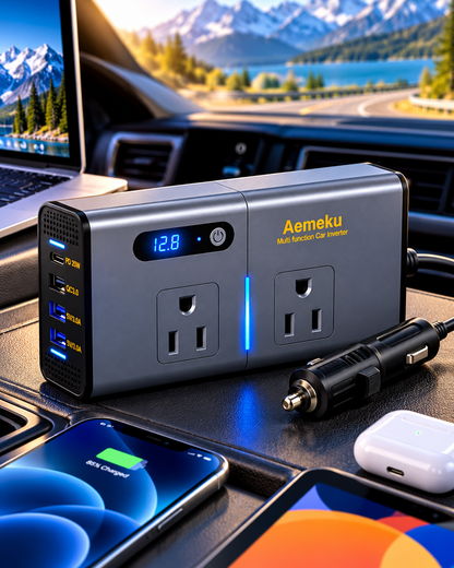 INVERSOR DE CORRIENTE 300W CON USB