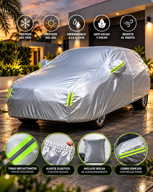 PROTECTOR IMPERMEABLE PARA COCHE – TALLA M