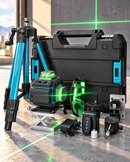 SET DE NIVELADOR LASER DE 16 PIEZAS
