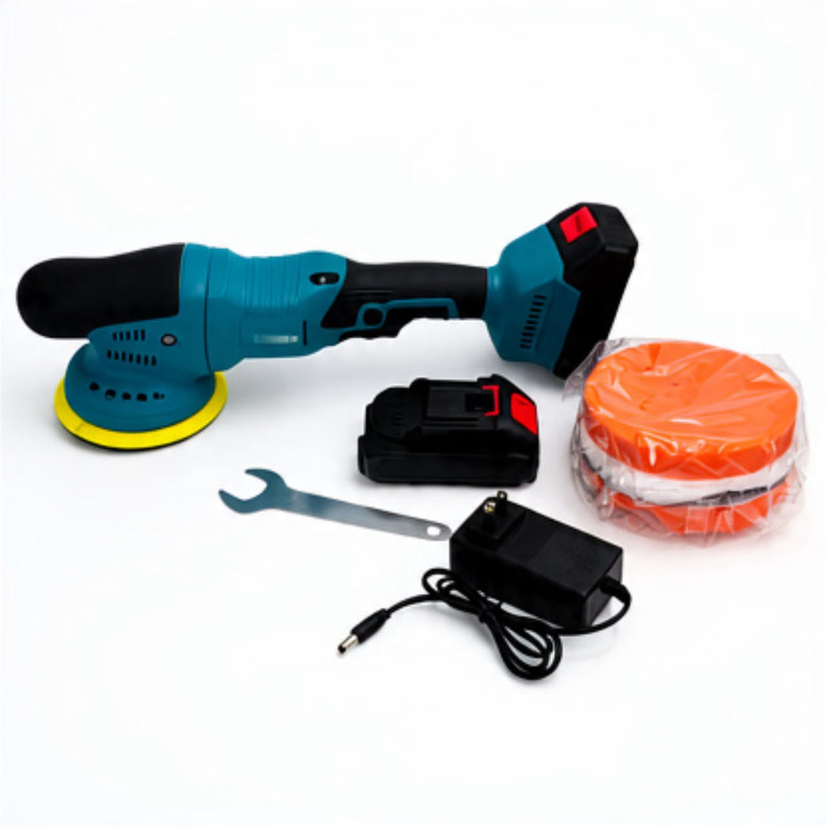 PULIDORA INALAMBRICA PARA CARROS JBN-D21 DE 2 BATERIAS 48V