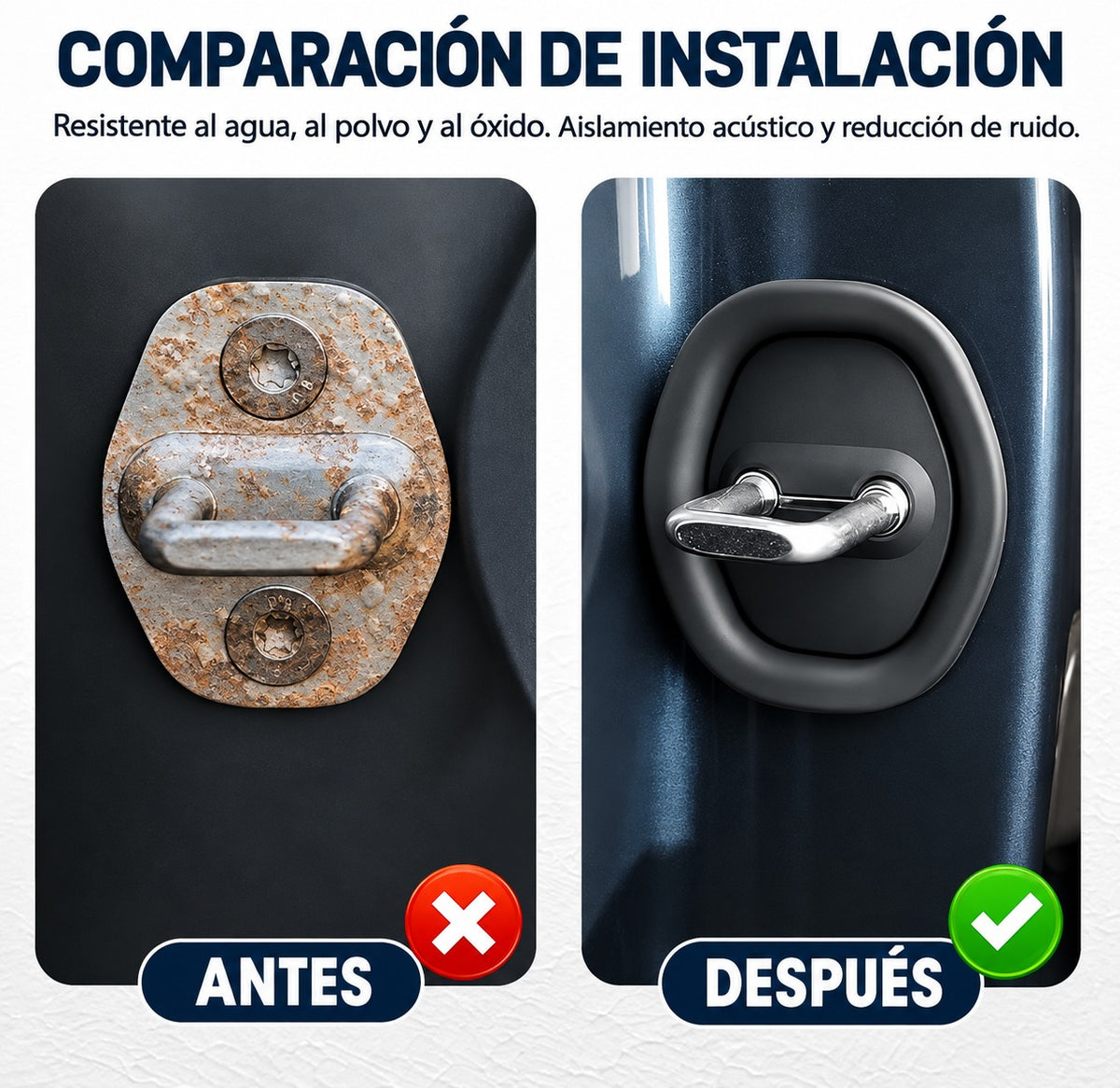 CUBIERTA DE GOMA PARA PUERTAS