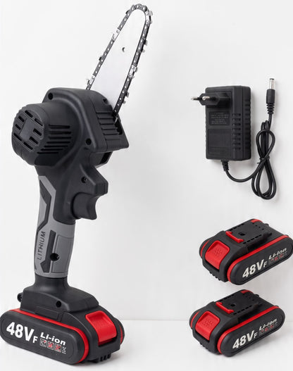 MINI MOTOSIERRA INALÁMBRICA DE MANO 48V CON 1 BATERÍA