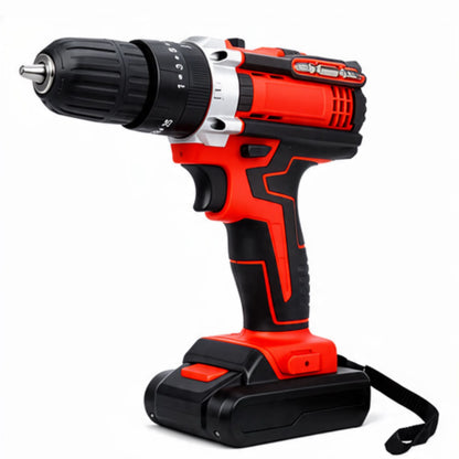 SET DE TALADRO INALÁMBRICO 21V CON 2 BATERÍAS Y 26 PIEZAS