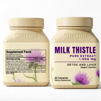 SUPLEMENTO DESINTOXICANTE-CARDO MARIANO 1000 MG – 60 CÁPSULAS