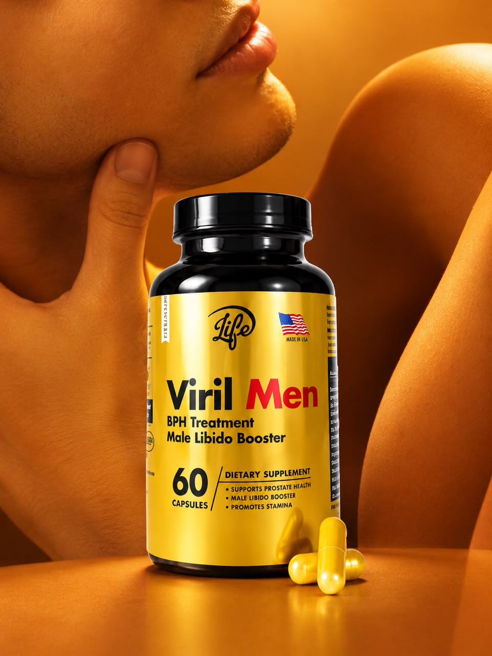 VIRILMEN X 60 CÁPSULAS – SUPLEMENTO DE VITALIDAD MASCULINA