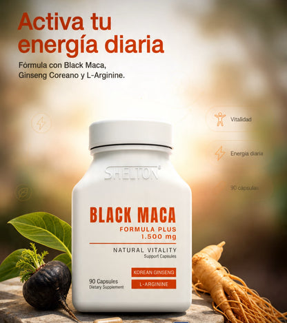 MACA NEGRA PERUANA X 90 CÁPSULAS – SUPLEMENTO DE VITALIDAD