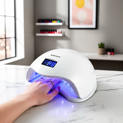 LÁMPARA UV/LED PARA UÑAS CON TEMPORIZADOR DIGITAL
