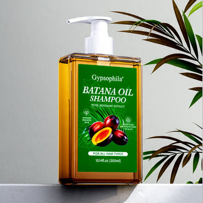 SHAMPOO DE ACEITE DE BATANA CON EXTRACTO DE ROMERO – 300 ML