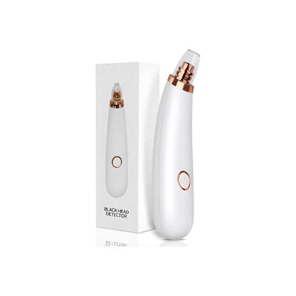 LIMPIADOR FACIAL DE POROS ELÉCTRICO CON SUCCIÓN Y 4 CABEZALES