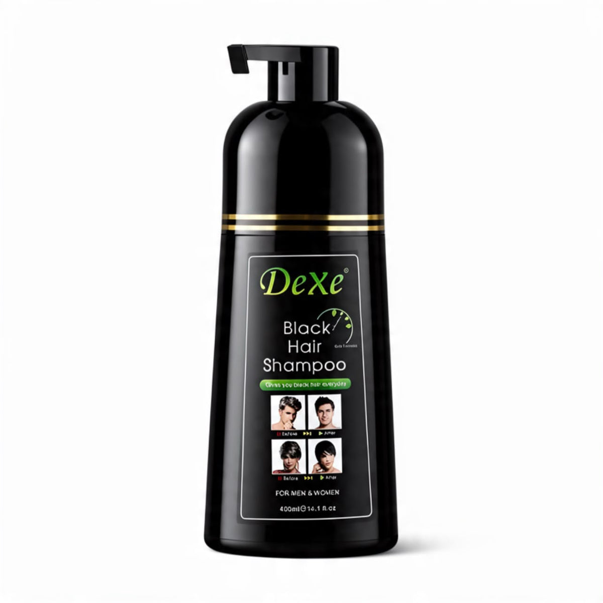 SHAMPOO TINTE DEXE NEGRO INSTANTÁNEO 400 ML