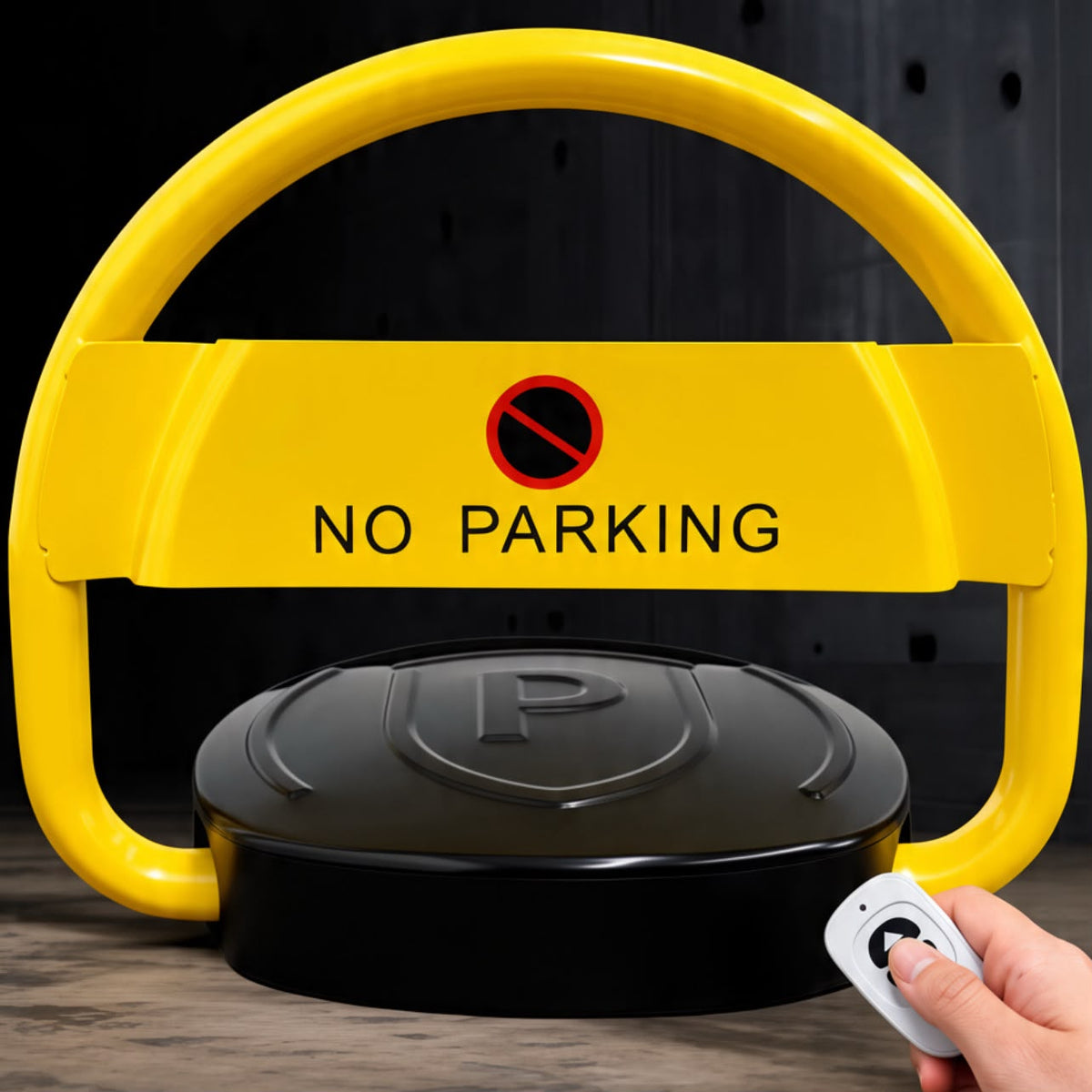 BLOQUEADOR DE PARQUEO CON CONTROL REMOTO