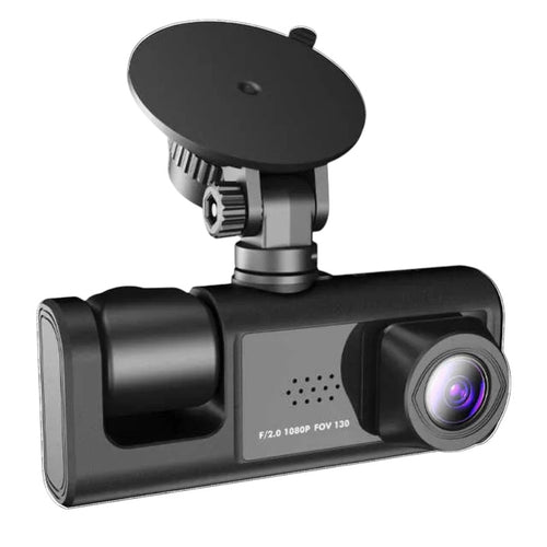 CÁMARA PARA AUTOMÓVIL WIFI 3 EN 1 HD 1080P CON CÁMARA TRASERA