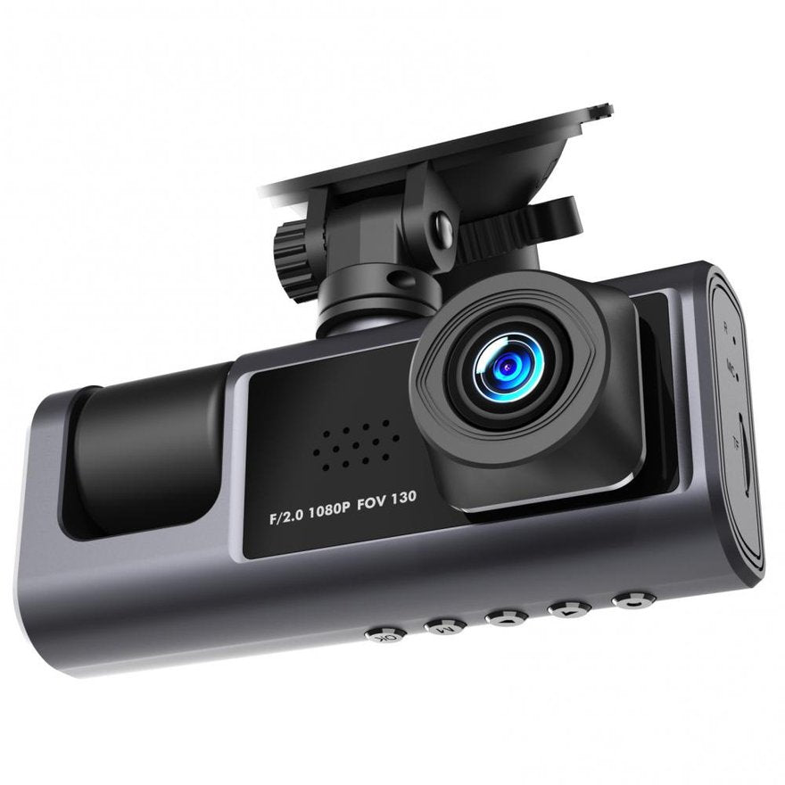 CÁMARA PARA AUTOMÓVIL WIFI 3 EN 1 HD 1080P CON CÁMARA TRASERA
